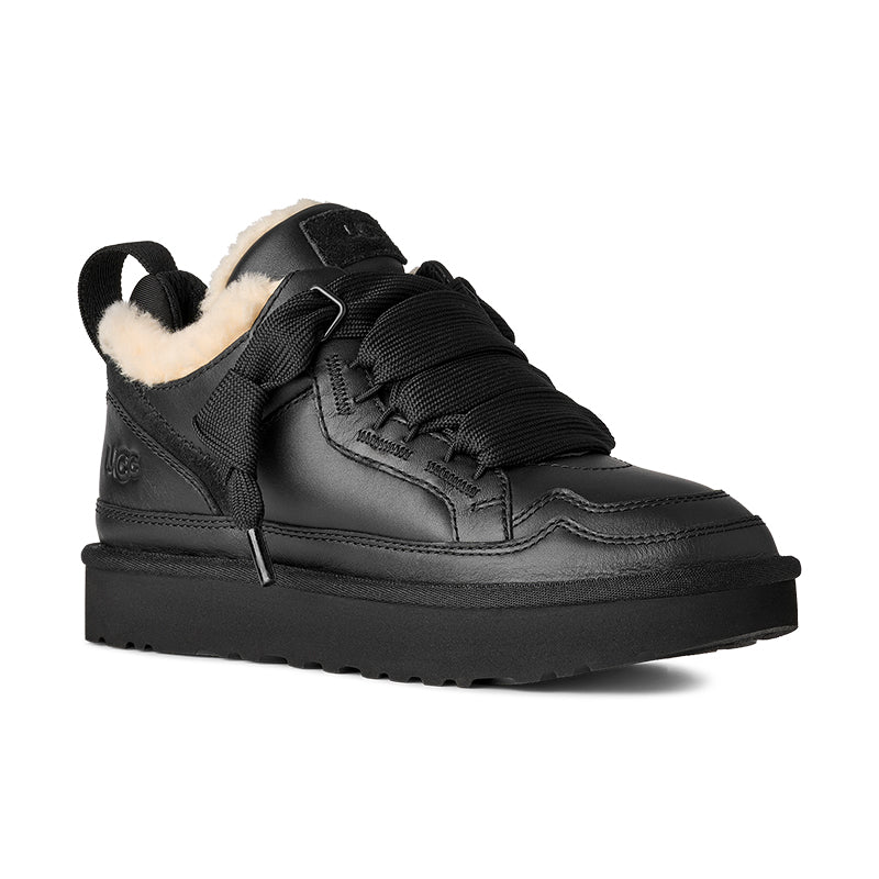 Women's Lowmel Leather Black