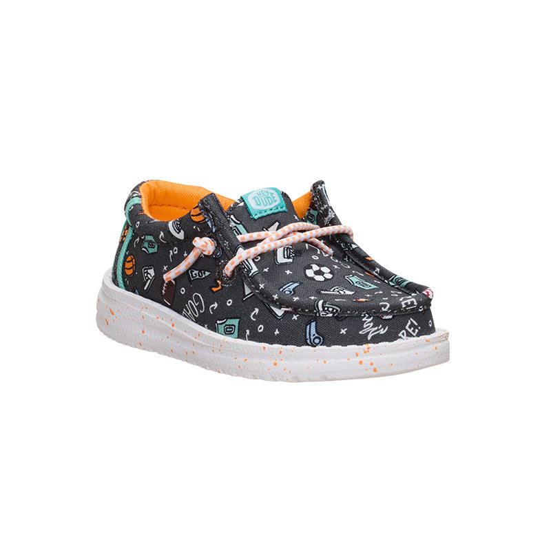 Kid's Toddler Wally Sports Fan Black/Multi