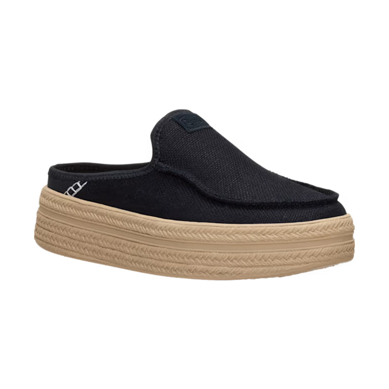 Shop Women's Austin Lift Espadrille Woven Black | Women's Slip Ons