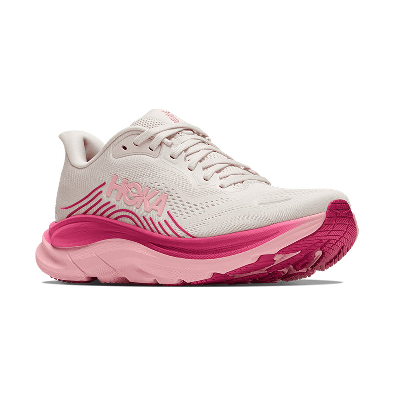 Women's Clifton 11 (WIDE) Rose Cream/Dewy Pink