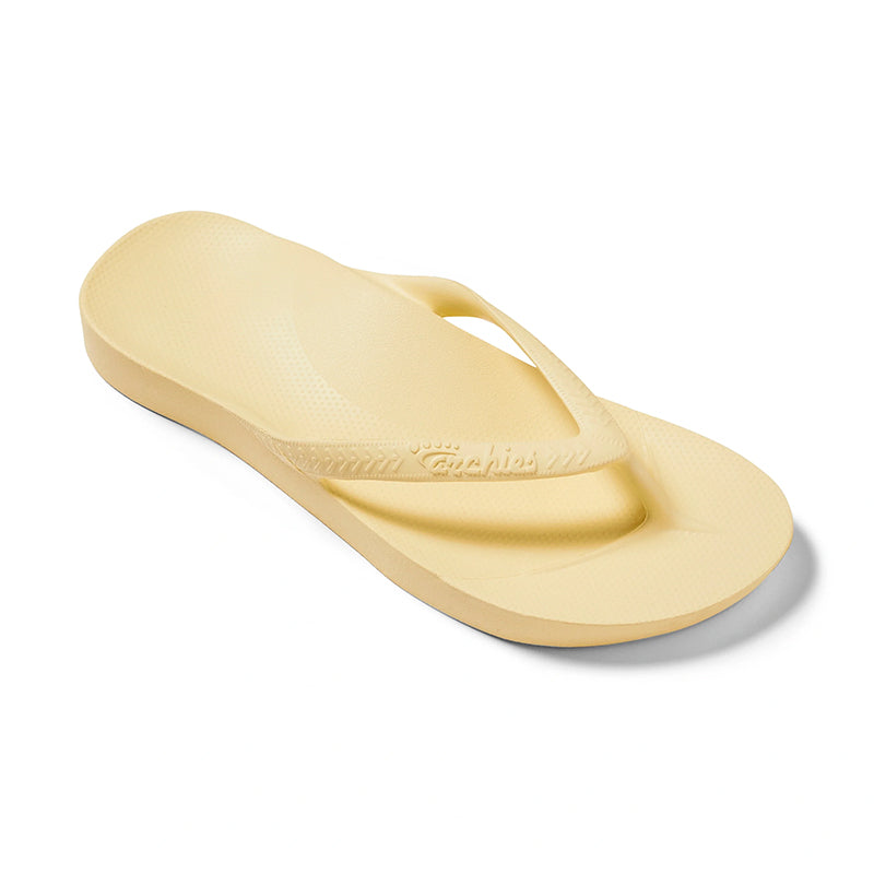 Women's Arch Support Flip Flop Lemon