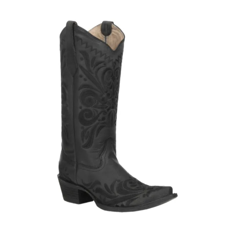 Steve Madden graced leather embroidered deals western boots