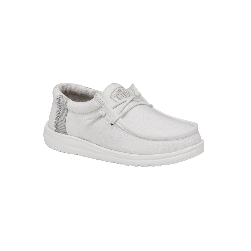 Kid's Preschool Wally Youth Break Stitch White
