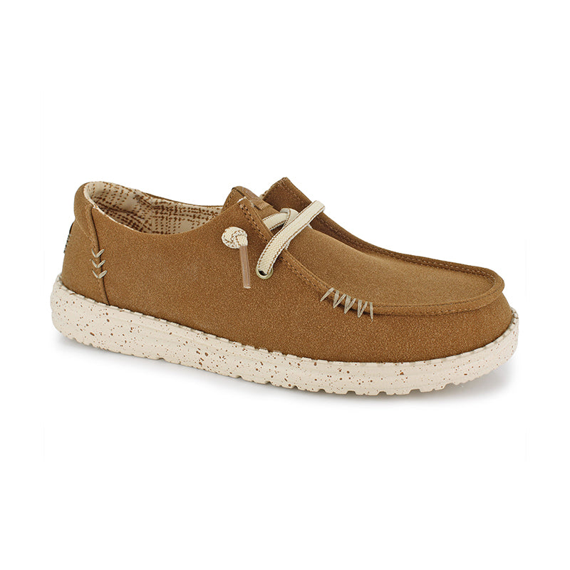 Women's Wendy Textile Suede Light Brown