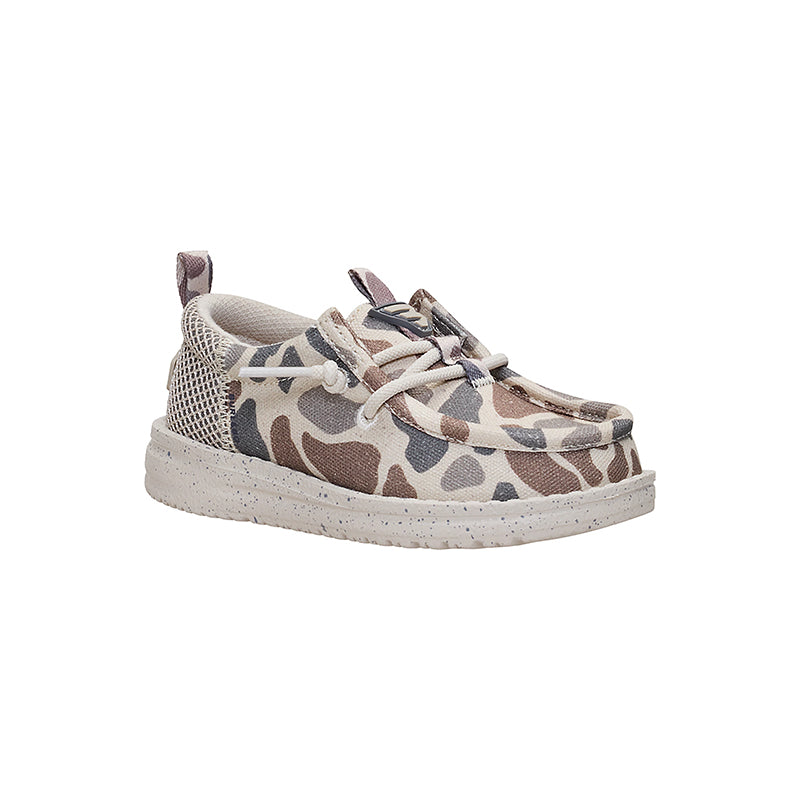 Kid's Toddler Wally Funk Burlebo Taupe/Camo