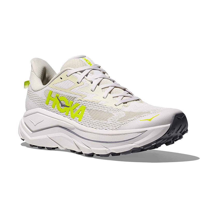 Men's Challenger 8 White/Neon Hoka Citrus – Tradehome Shoes