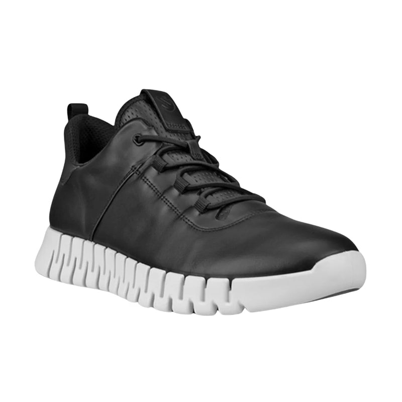 Women's Ecco Gruuv - Black - 45° Angle - Available at Tradehome Shoes