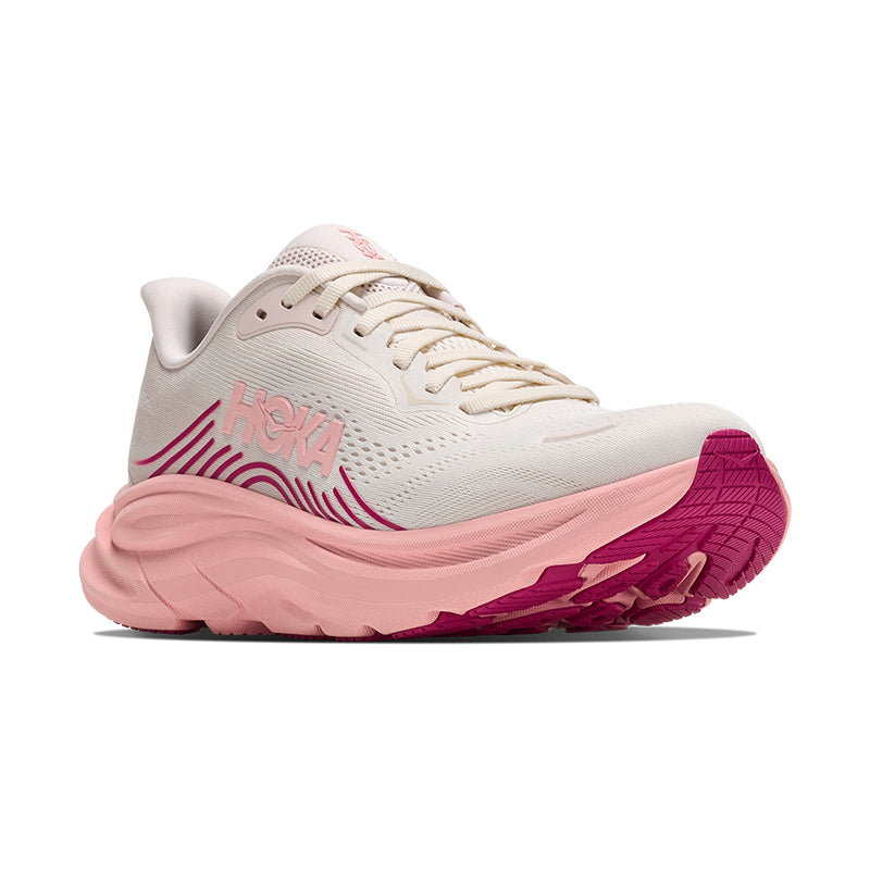 Women's Clifton 11 (WIDE) Rose Cream/Dewy Pink