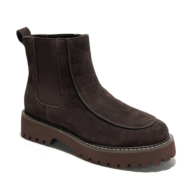 Women's Jannie Chocolate Brown Suede