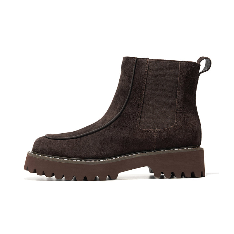 Women's Jannie Chocolate Brown Suede