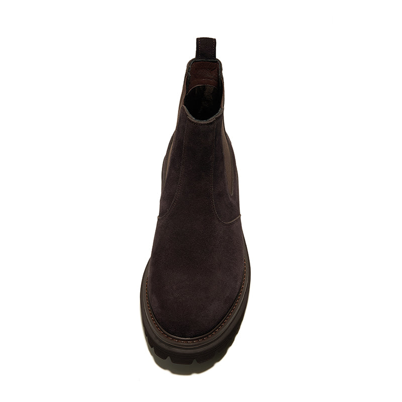 Women's Jannie Chocolate Brown Suede