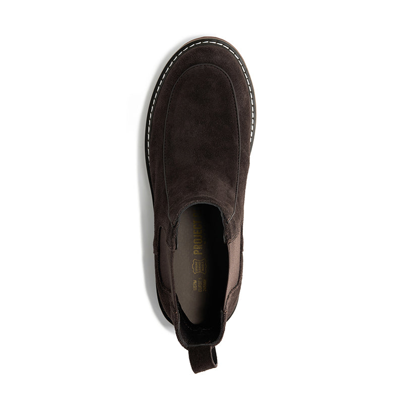 Women's Jannie Chocolate Brown Suede