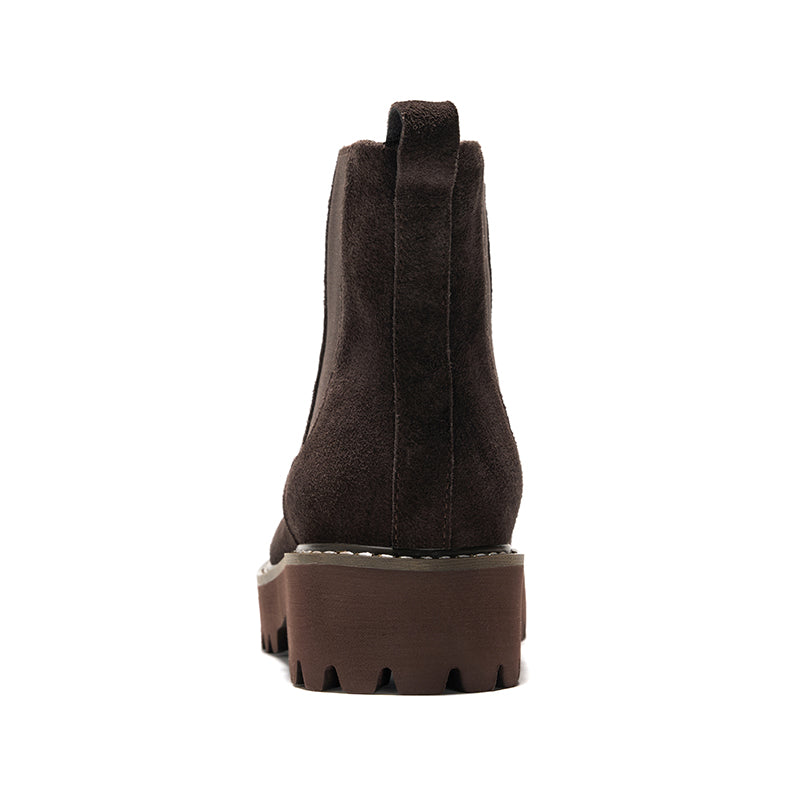 Women's Jannie Chocolate Brown Suede