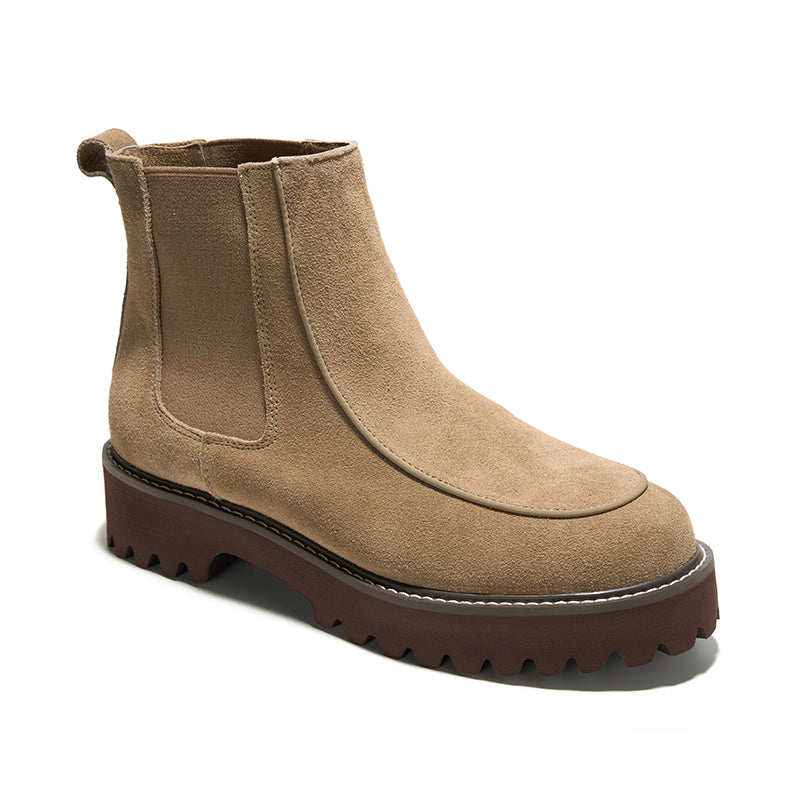 Women's Jannie Light Taupe Suede