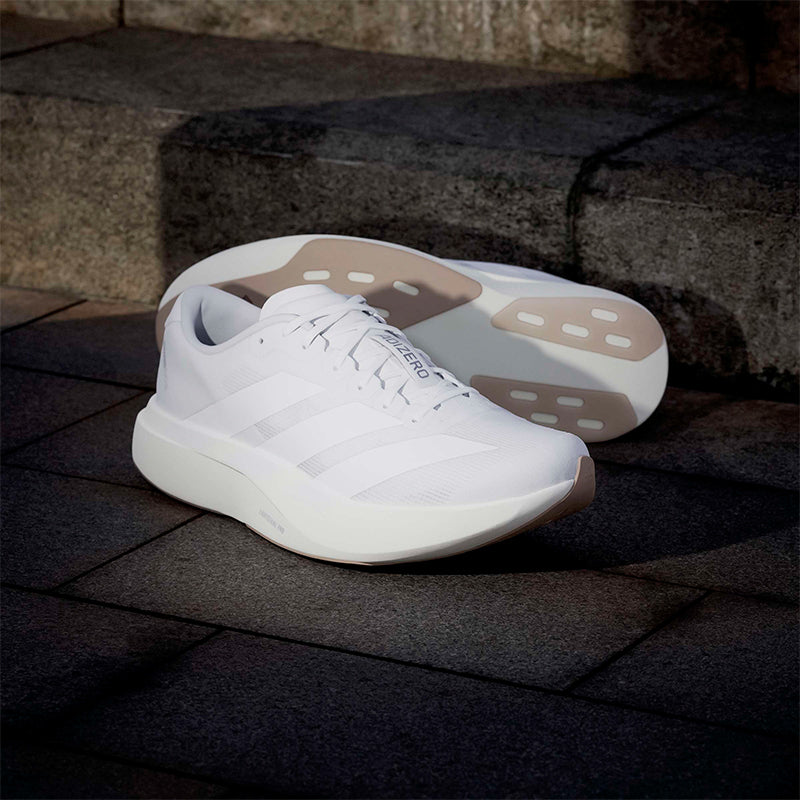 Men's Adizero EVO SL White/White/Sandstone