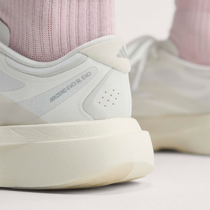 Women's Adizero EVO SL EXO White/Zero Metallic
