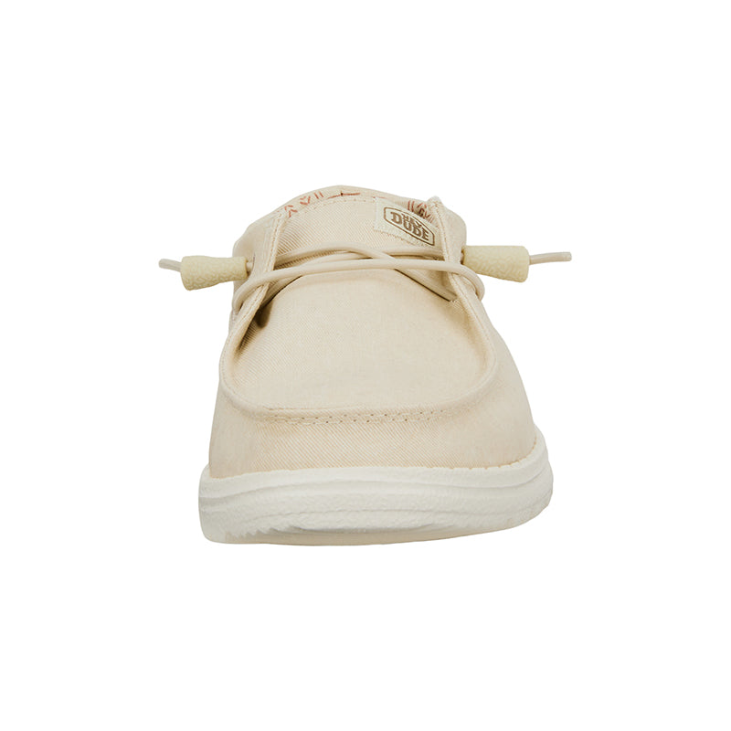 Women's Wendy Stretch Canvas Off White