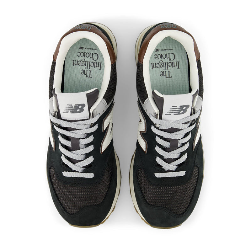 Men's 574 Brown/Dark Silver