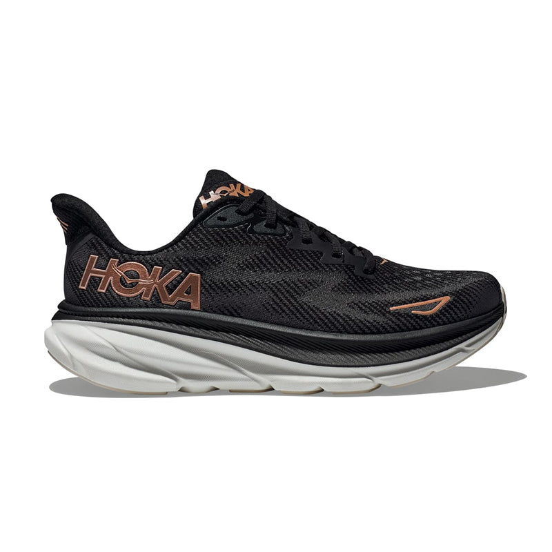 ★HOKA(W)★Bondi 9 Running Shoes★Black Rose Gold HOKA Bondi 9 Women's Black/Rose Gold – Holabird Sports