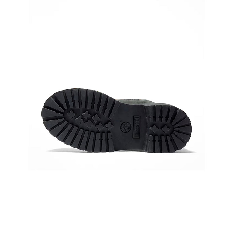 Kid's Preschool 6" Premium Waterproof Black Nubuck