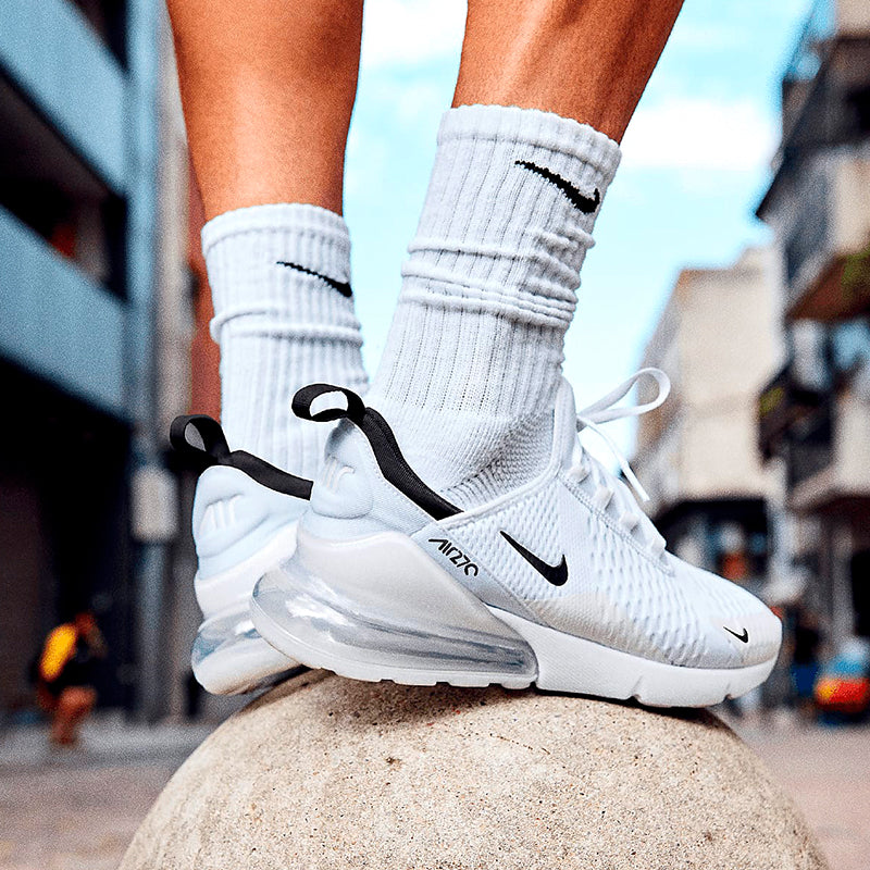 Herinnering Beweegt niet extract Nike Men's Air Max 270 White/Black/White | Tradehome Shoes