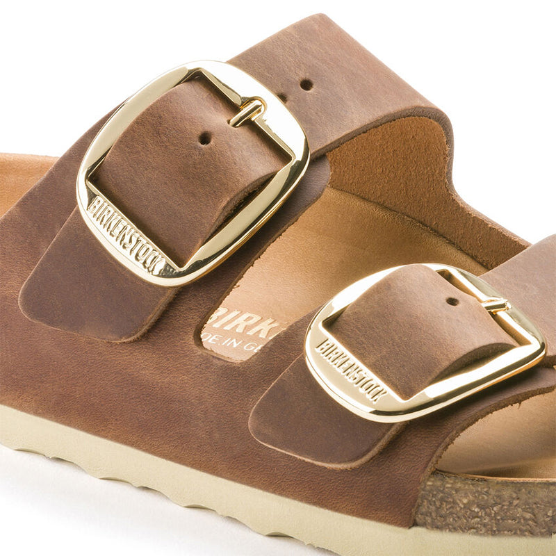 Shop Women's Arizona Big Buckle (NARROW) Cognac Oiled Leather