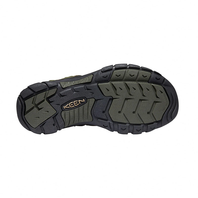 NEW KEEN men\'s newport h2 hiking shoes in forest/night black Keen Men main image 2