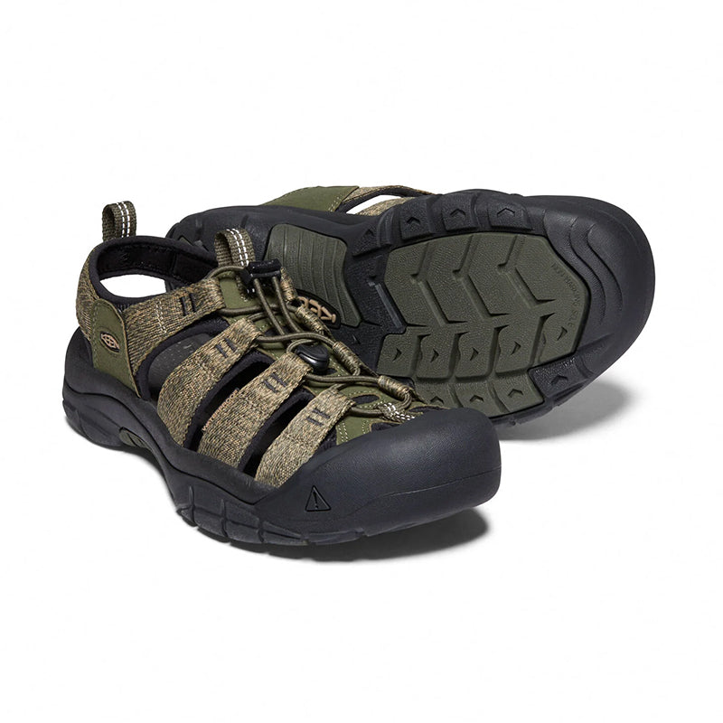 KEEN Men\'s Newport H2 Waterproof Hiking Sandals - Dark Olive / Size 11.5 Keen Newport H2 Men main image 4