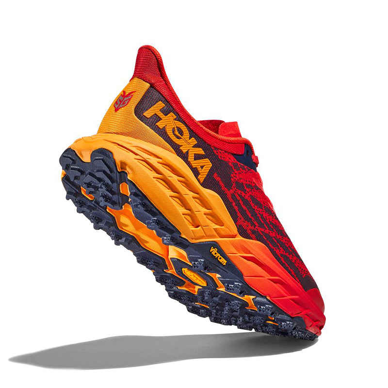 Hoka One One Speedgoat 5 Fiesta Red Radiant Yellow