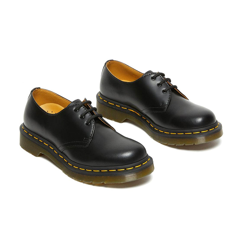 Dr martens 1461 smooth black hot sale