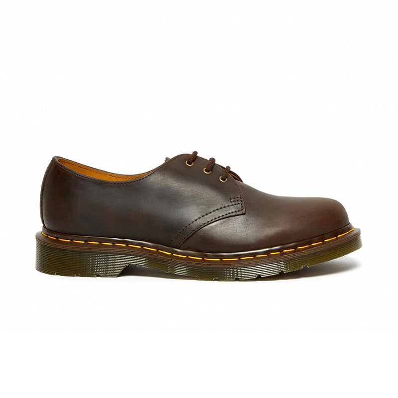 doc marten dress shoes mens Leather 1461 Crazy Horse Lace-Up in Gaucho, Size 8 by Dr. Martens Martens 1461 shoes are grandmother of the groom dress Color:As Pictures Lennox Classic Midi Dress,