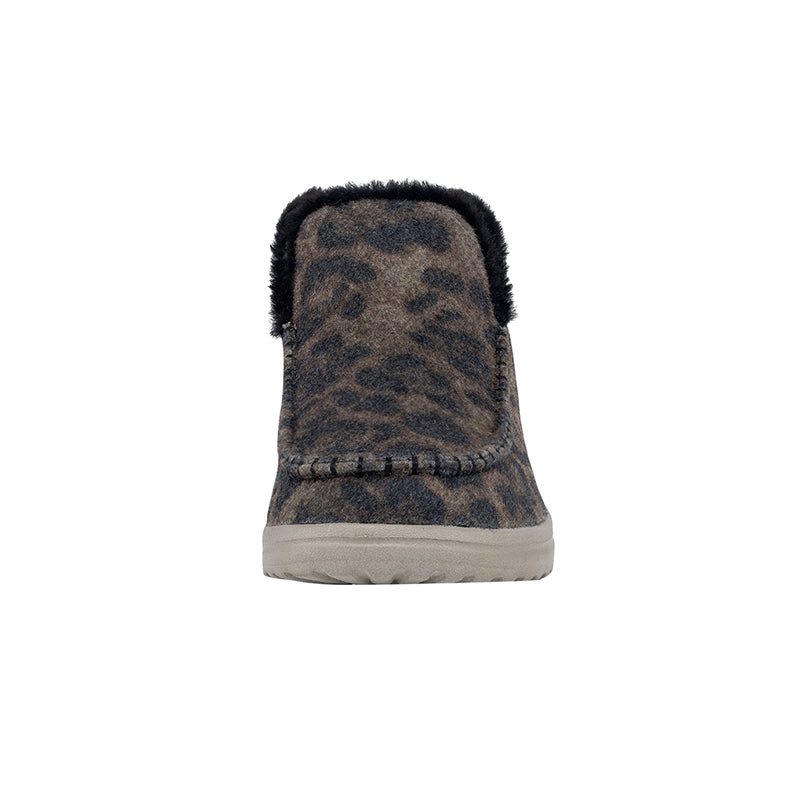 HEYDUDE™ Denny Leopard Boot - Women's Shoes in Beige Leopard