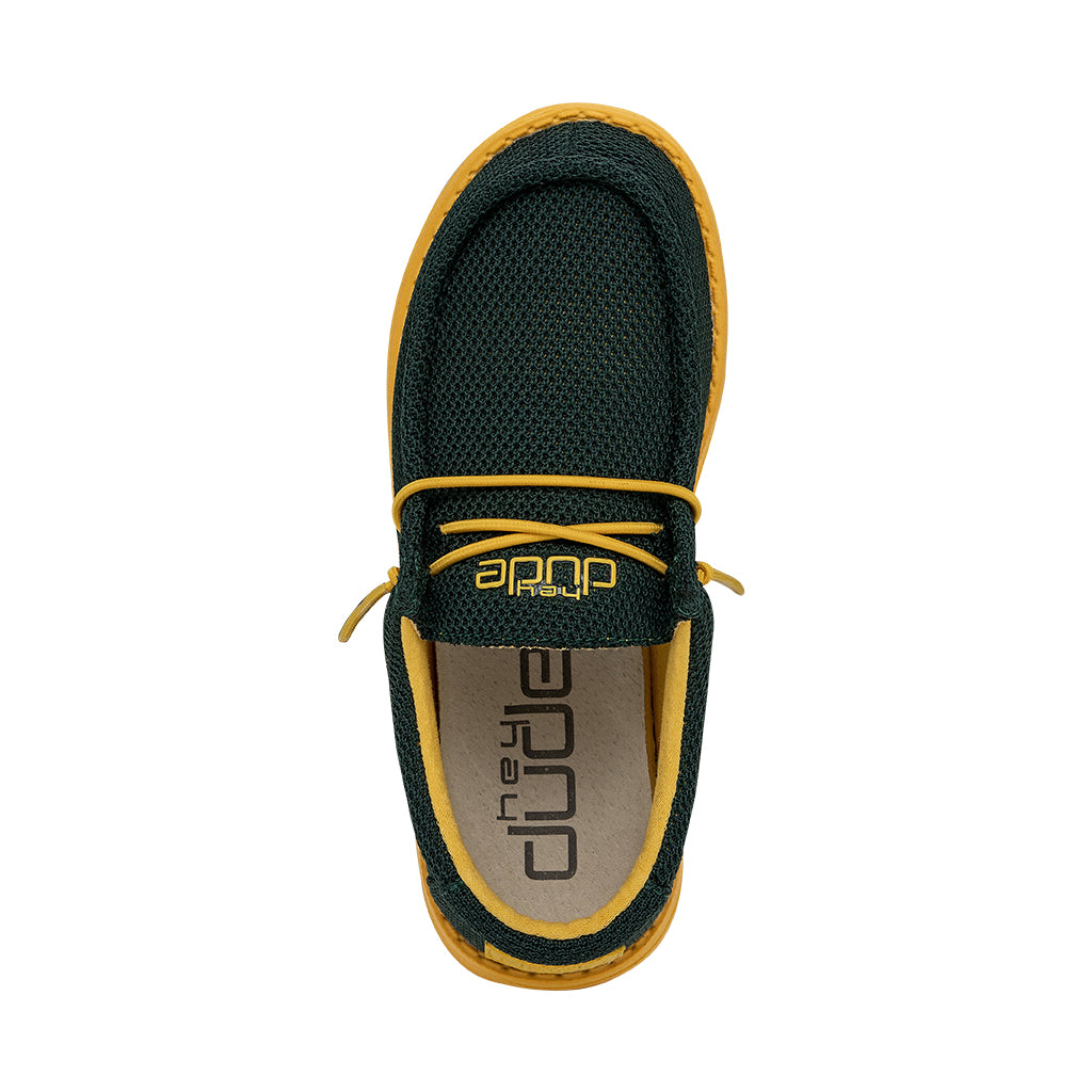 Hey Dude Wally Sox green yellow size 11 Hey Dude Shoes got the memo and they brought us that GREEN  main image 3