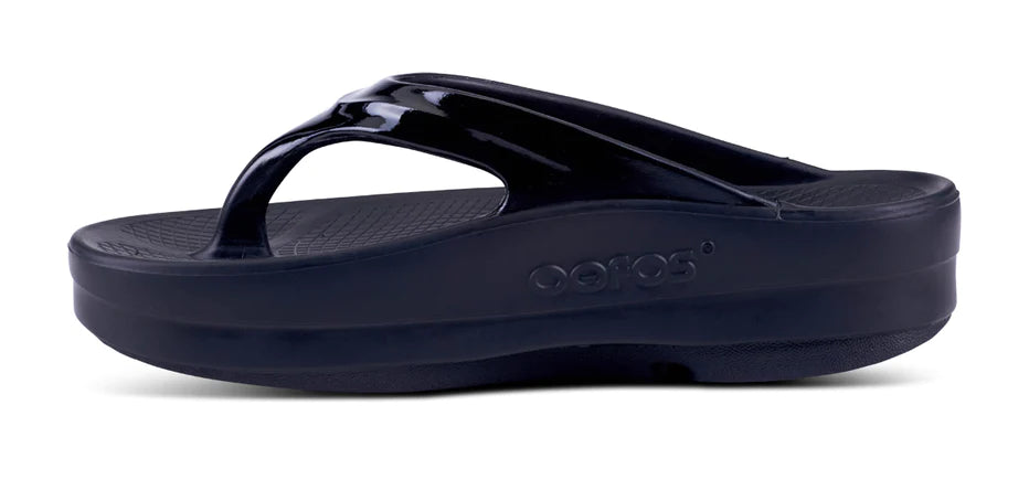 Shop Women's OOmega OOlala Black | Women's / Sandals by Oofos Shop Women's OOmega OOlala Black | Women's / Sandals by Oofos