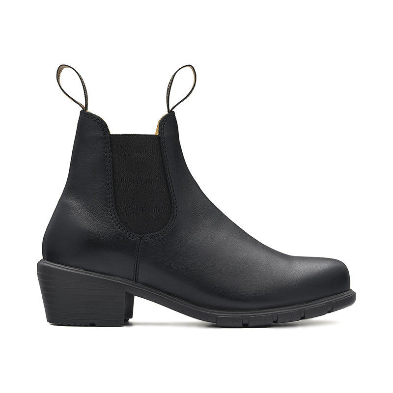 Women s Heeled Boots Black Tradehome Shoes