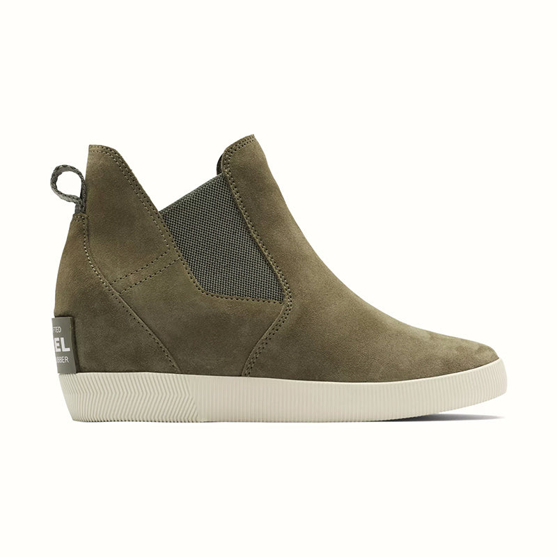 Women's Out 'N About Slip-On Wedge Stone Green/Laurel Leaf