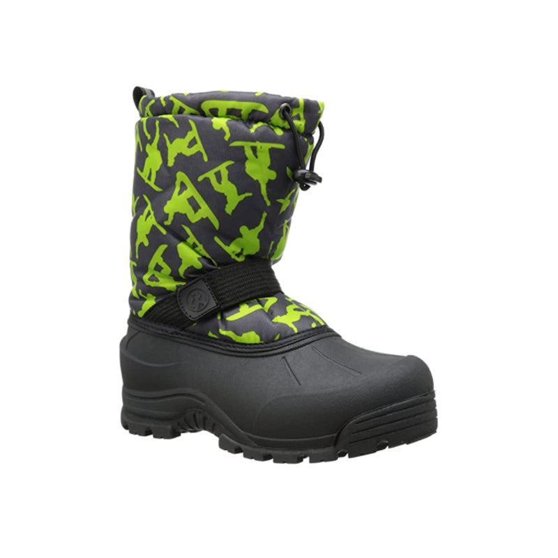 Kid's Northside Toddler Flurrie - Dark Green - 45° Angle - Available at Tradehome Shoes