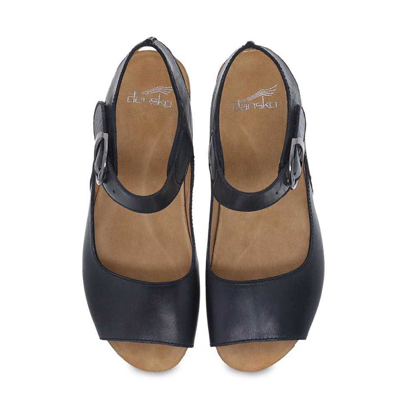 Women's Tiana Black Burnished