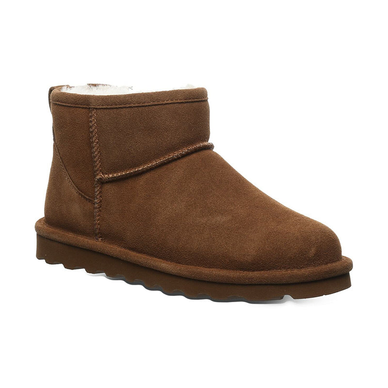 Women's Bearpaw Shorty - Hickory - 45° Angle - Available at Tradehome Shoes