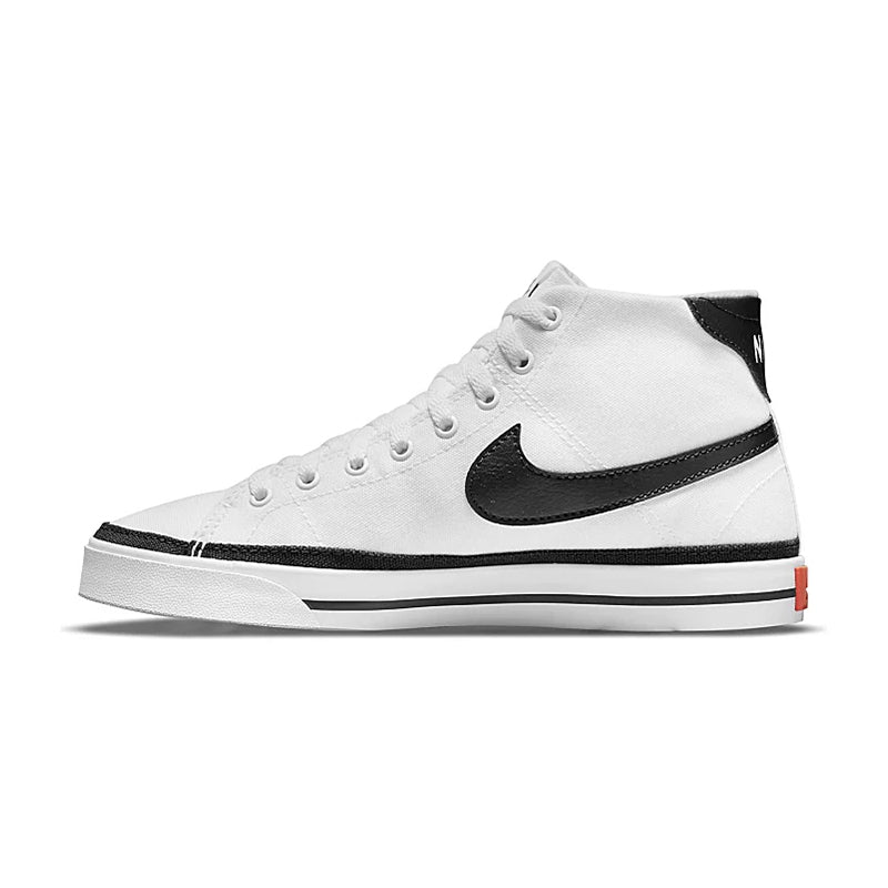 Women's Court Legacy Canvas Mid White/Black