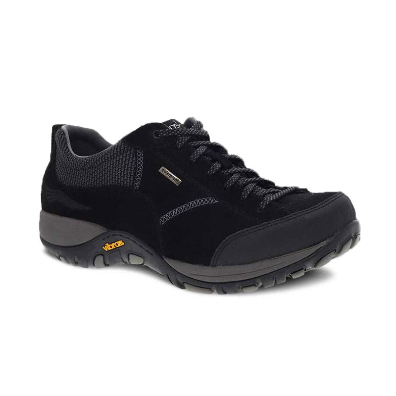 Women's Paisley Waterproof Black/Black Suede