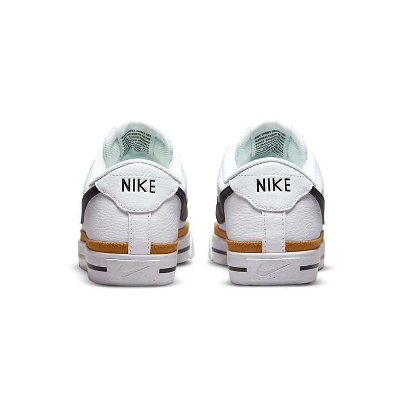 Shop Women's Court Legacy Next Nature White/Black/Team Orange