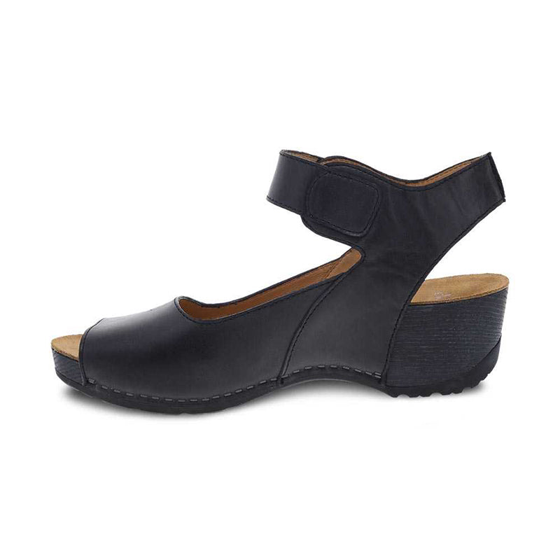 Women's Tiana Black Burnished