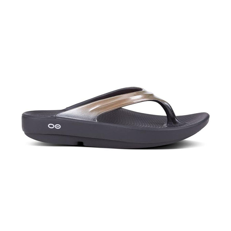 Women's OOlala Thong Luxe Black/Latte – Tradehome Shoes