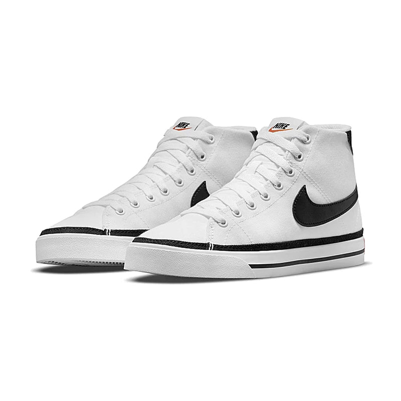 Women's Court Legacy Canvas Mid White/Black
