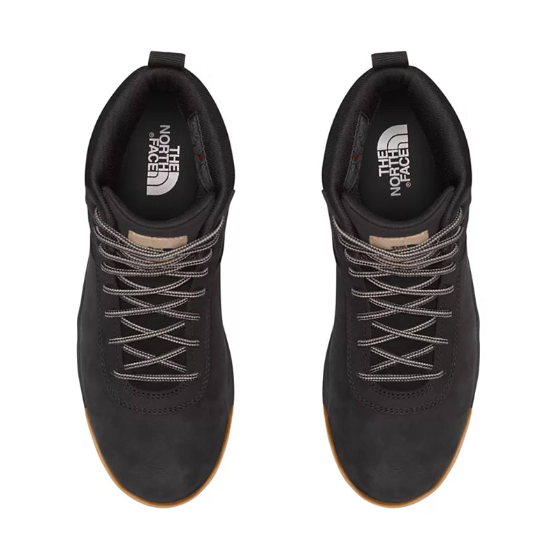 Men's Larimer Mid Waterproof TNF Black/Vintage Khaki – Tradehome Shoes