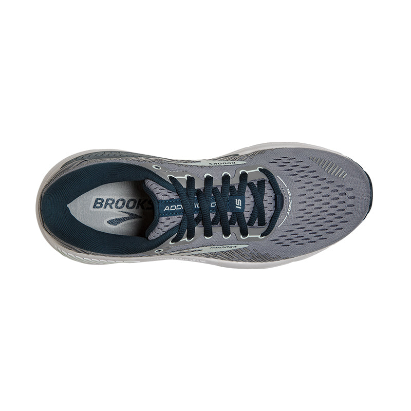 Women's Addiction GTS 15 (WIDE) Grey/Navy/Aqua