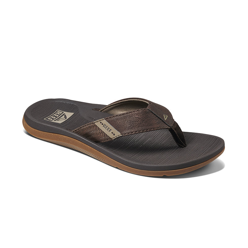 REEF Mens’s Santa Ana Flip-Flops Sand Brown Sz 13 Men main image 4