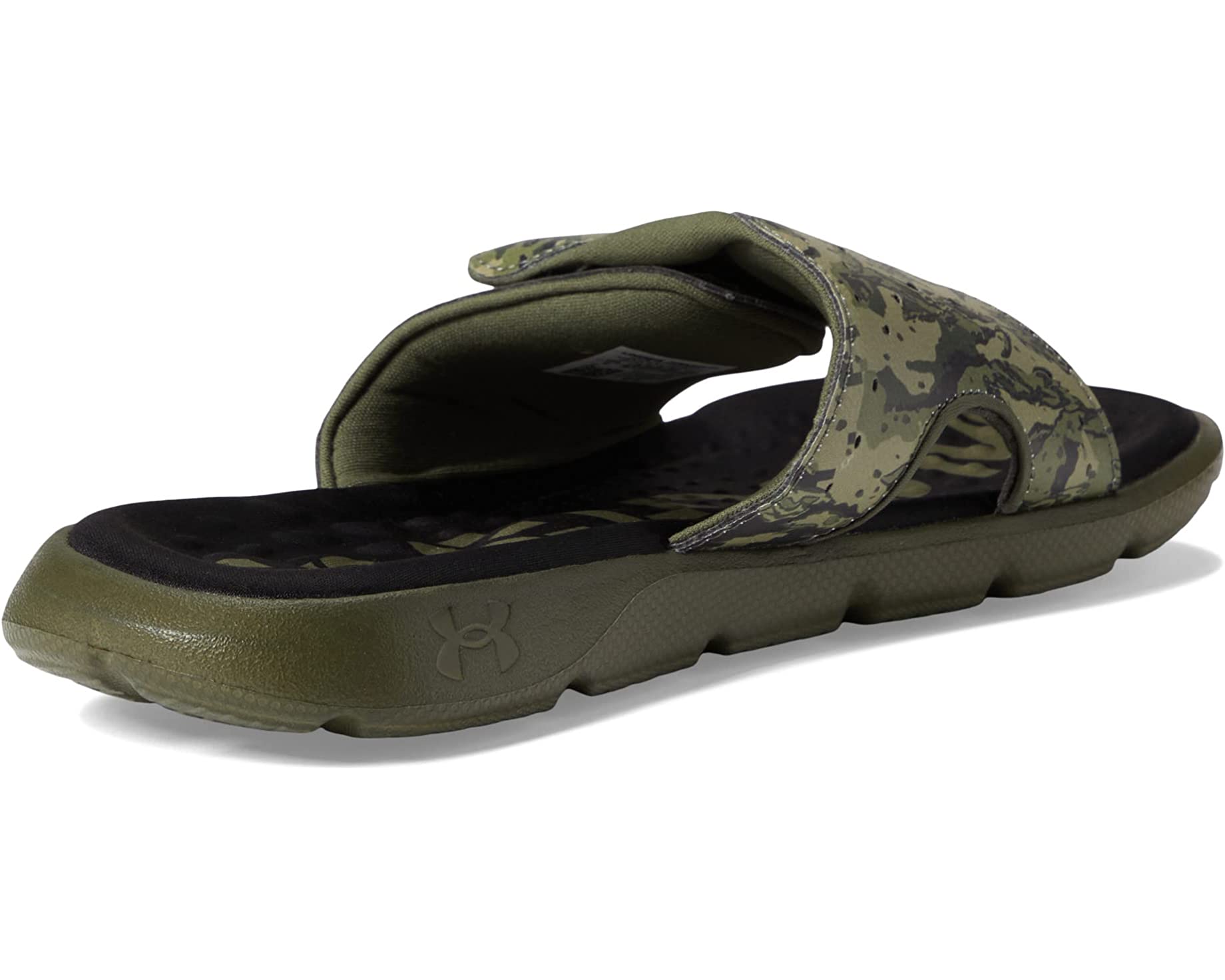 Under armour camo online slides mens