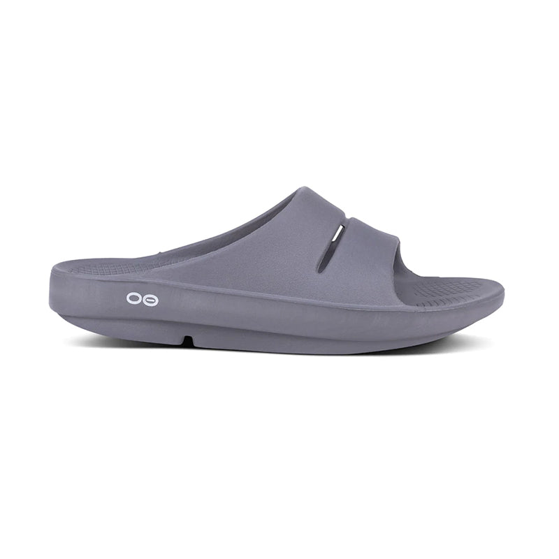 靴 OOFOS OOahh - Slate OOAHH UNISEX SPORT FLEX SANDAL - SLATE — COMFORTWIZ